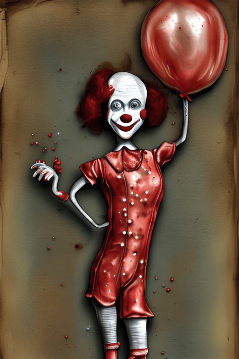 Afbeelding Van Pennywise The Clown Creative Fabrica