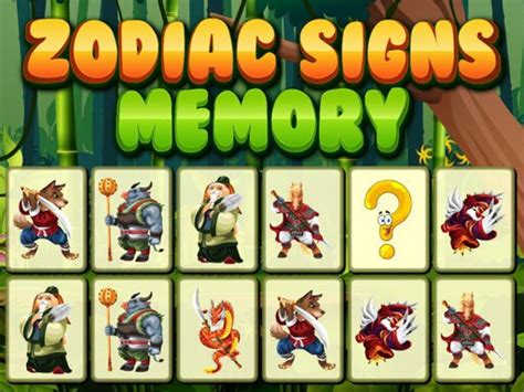 Zodiac Signs Memory Y8 Games