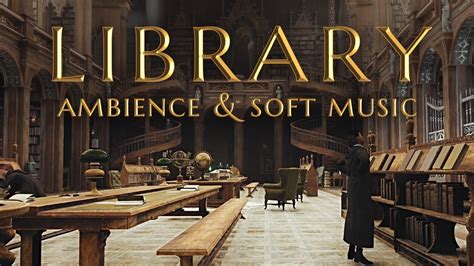 Relaxing In The Library Ambience Soft Music Hogwarts Legacy Youtube