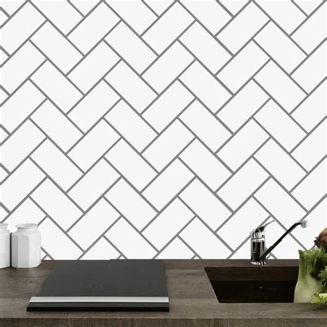 Herringbone Tile Backsplash / Herringbone Backsplash Tile Arabescato ...