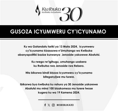 Kwibuka Uko Gusoza Icyumweru Cy Icyunamo Bizakorwa Igicumbi News