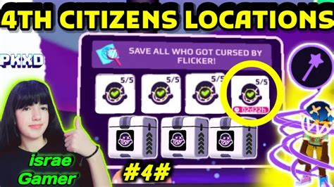 All The Locations Of The New Cursed Citizens In Pk Xd Youtube