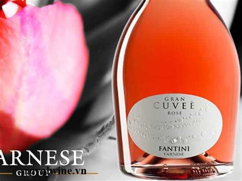 Rượu vang Fantini Gran Cuvee Rose nhập khẩu chính hãng