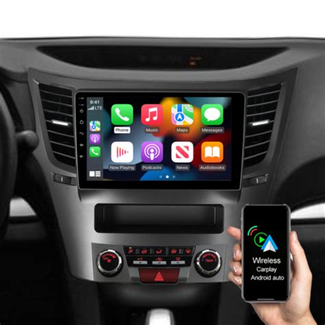 For Subaru Outback Apple Carplay Car Radio Navi Gps Android