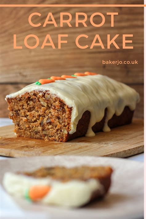 Carrot Loaf Cake Baker Jos Simple Easy Carrot Cake Loaf Recipe