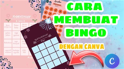 CARA MEMBUAT DESIGN TEMPLATE BINGO SENDIRI JADI LEBIH KEREN YouTube