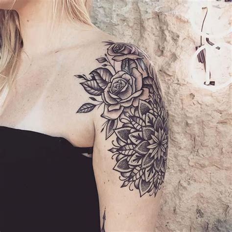 21 Most Beautiful Shoulder Tattoos For Women Melhores Tatuagens No