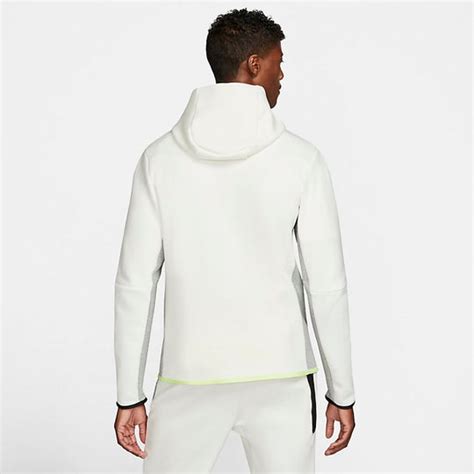 Nike Sportswear Tech Fleece Fullzip Hoodie Sail Grey Cu4489 133 Kicks Crew