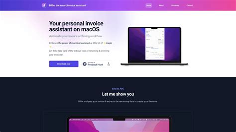 Billie Smart Invoice Assistant For MacOS Creati Ai