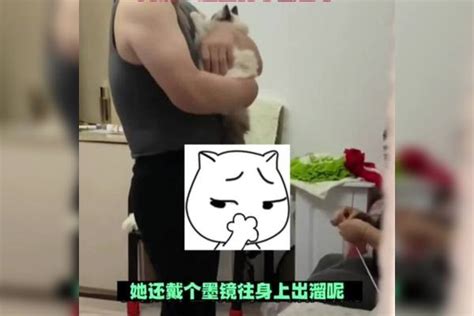 爸爸第一次见女儿用脱毛仪，立马抱走猫怕它“受辐射”