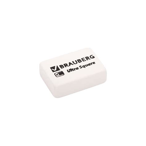 Ластики 10 шт в упаковке BRAUBERG "Ultra Square" НАБОР 6 шт. размер ...