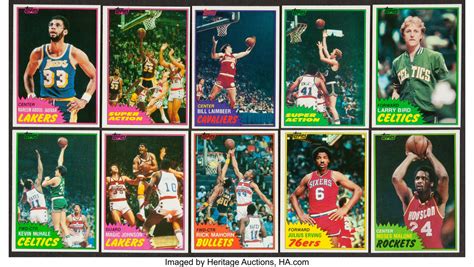 1981 82 Topps Basketball Jumpstarted New Generation Of Hoops Stars And