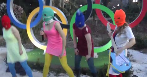 Les Pussy Riot à Sotchi le clip anti promo des JO
