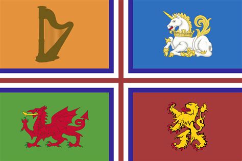 Flag of the British Isles : r/vexillology