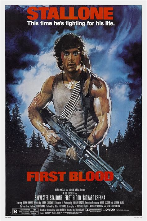 First Blood 1982 Posters — The Movie Database Tmdb