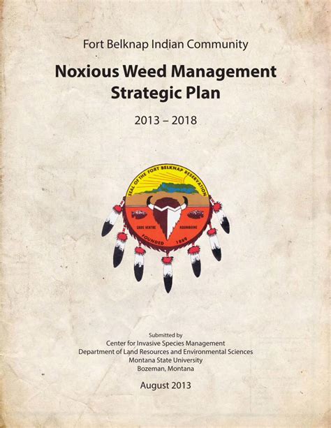 PDF Noxious Weed Management Strategic Plan Belknap FINAL Pdf