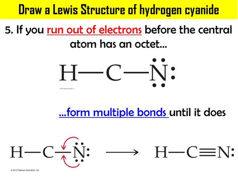 Lewis Structure Of Hcn Step By Step Draw Easy