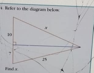 Solved 4 Refer To The Diagram Below Geometry