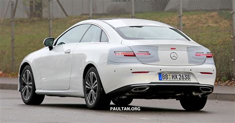 C238 Mercedes Benz E Class Coupe Facelift Spyshots 10 Paul Tan S Automotive News