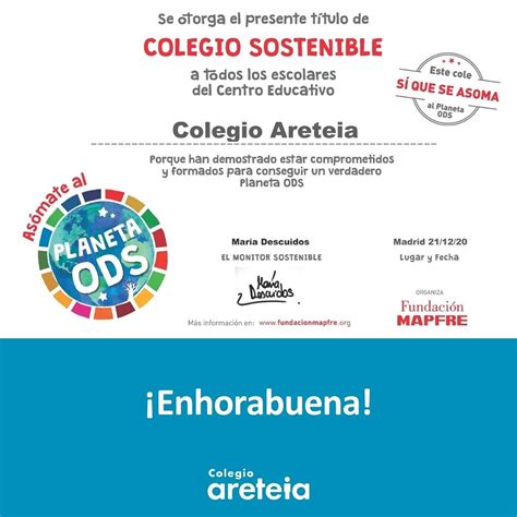 Colegio Areteia On Twitter Gracias Al Esfuerzo De Los Alumnos De A