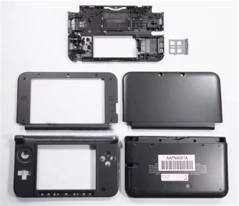 New For Nintendo 3ds Xl Full Replacement Case Housing Shell Black In Cases From Consumer