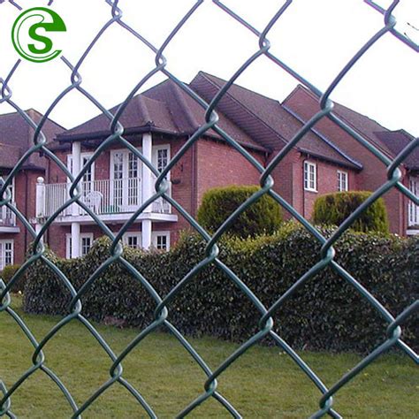 Security Used 8ft 9 Gauge Pvc Coated Chain Link Fence For Sale China Chain Link Fence And Pvc