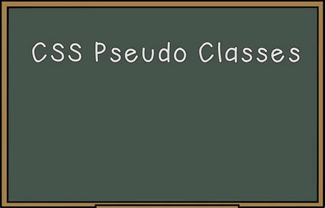 Css Pseudo Classes Explained For Beginners Udacity