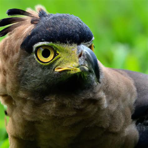 Cómo se ve el águila crestada Aves Mundo