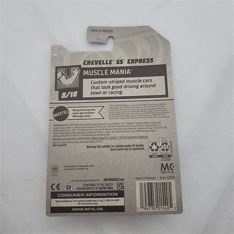 Mattel Other Hot Wheels Chevelle Ss Express Muscle Mania Poshmark