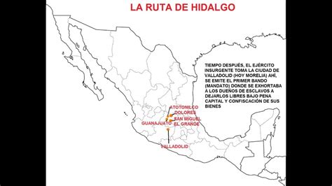 La Ruta De Hidalgo Youtube