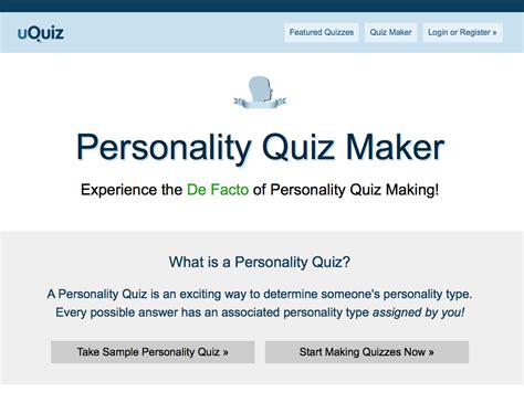 Uquiz Personality Quiz Maker Personality Quiz Personality Type