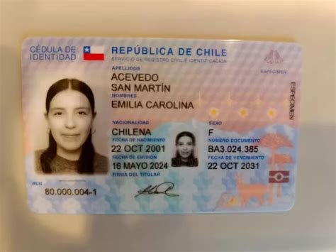 Registro Civil Muestra Cómo Se Verá El Nuevo Carnet De Identidad Y Pasaporte Cuánto Costará Y