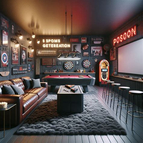 The Ultimate Entertainment Man Cave In 2024 Man Cave Room Man Cave