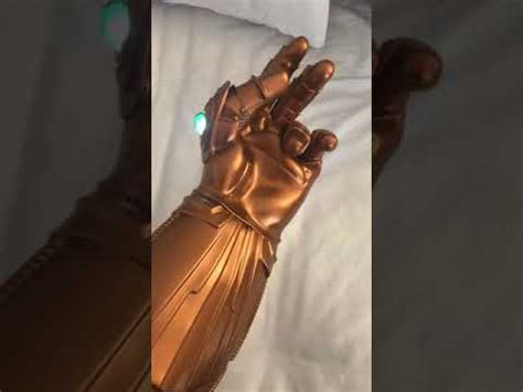 Infinity Gauntlet Finger Snap Youtube