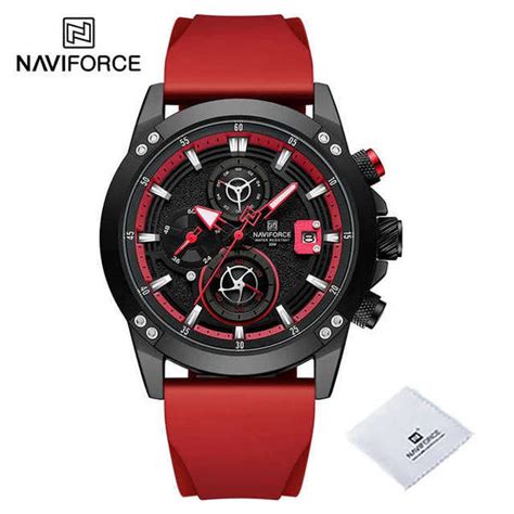 Naviforce Nf Montre Pour Homme Quartz Calendrier Bracelet