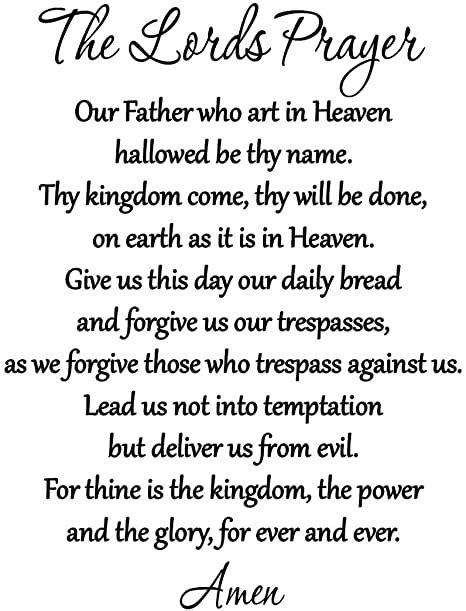 Lords Prayer Old Testament Churchgists