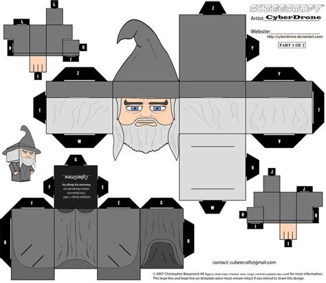 Harry Potter Papercraft Templates