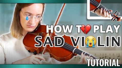 How To Play Sad Violin Sad Romance Intermediate Violin Song Violin Tutorial Youtube