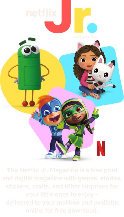 Netflix Jr Magazine Official Website