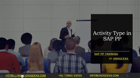 Activity Type In Sap Pp