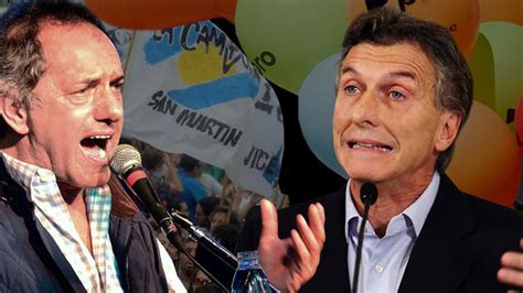 Campaña a la tucumana Scioli y Macri participaron en los cierres para