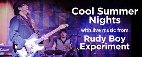 Cool Summer Nights Concert Rudy Boy Experiment Angel Fire Resort