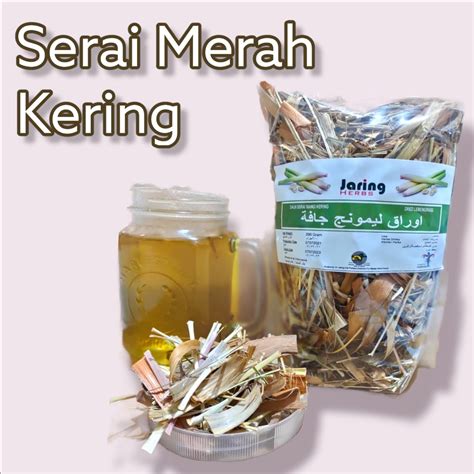 Jual Sereh Merah Sereh Wangi Serai Lemongrass Lemon Grass Shopee