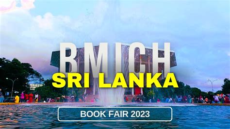 Water Fountain At BMICH Sri Lanka Colombo International Book Fair