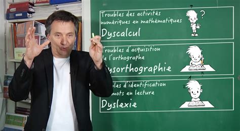 Dysorthographie dyslexie Dyscalculie 4 vidéos pour identifier et