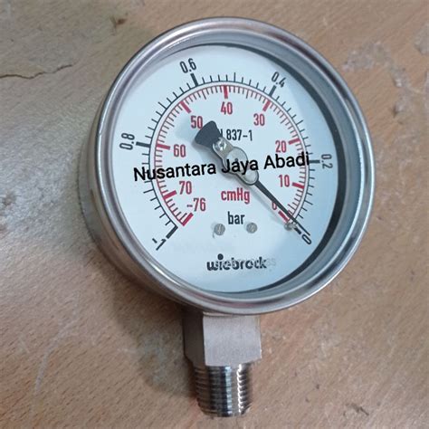 Jual Vacuum Vakum Vacum Gauge Full All Stainless Raket 2 1 2 Inchi 1