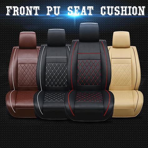 Compre Universal Car Front Seat Cover Four Season Breathable PU Leather