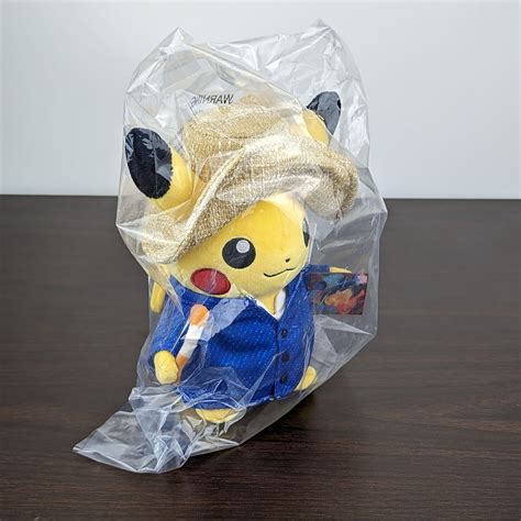 Mavin Pokemon Center X Van Gogh Museum Inch Pikachu Plush Limited