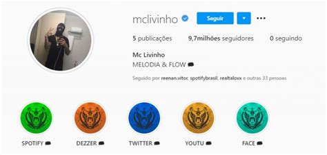 MC Livinho ganha 1,6 milhão de seguidores