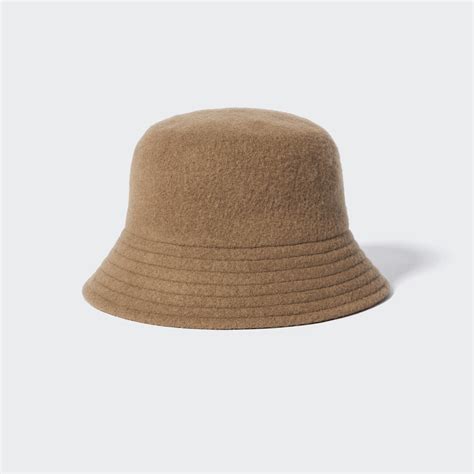 Adjustable Wool Bucket Hat Uniqlo Us